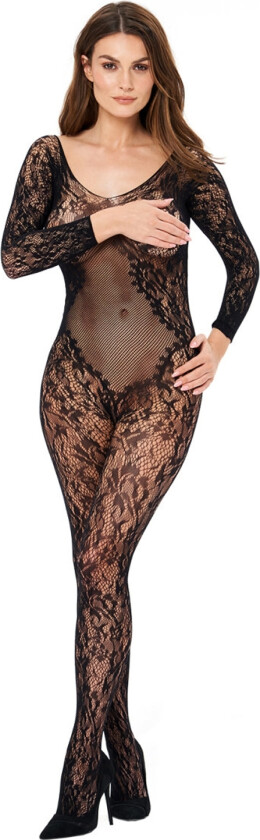 BG004 Bodystocking - Svart - One Size