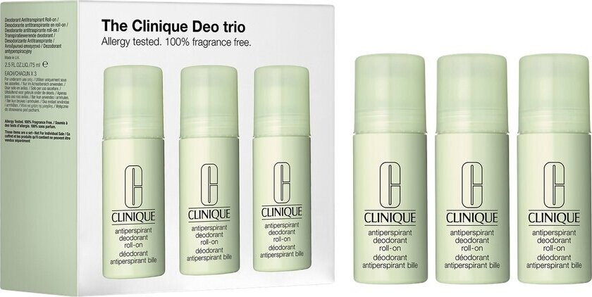 Deo Trio 75ml x 3