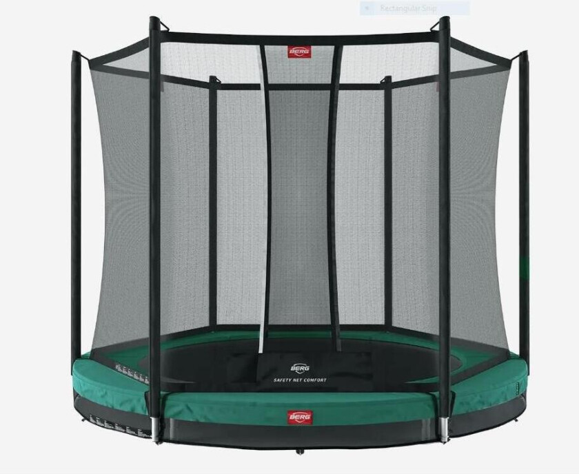 Favorit InGround 330 Green + Safety Net Comfort