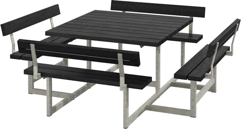 Piknikbord PLUS Picnic med 4 Ryggstøtter ReTex 224 cm