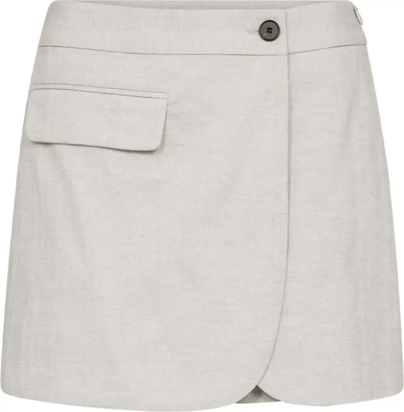 Dame, Skjørt, Beige, M