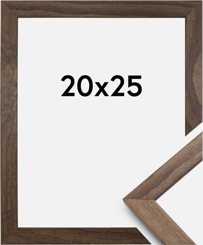 Ramme Stilren Valnøtt 20x25 Cm