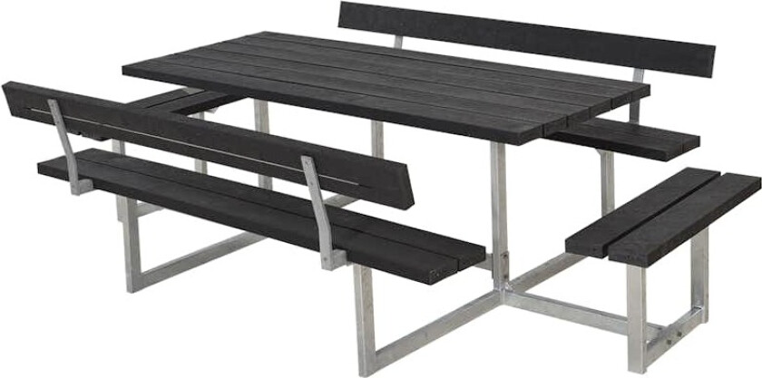 Piknikbord PLUS Basic med Påbygg 260 cm ReTex