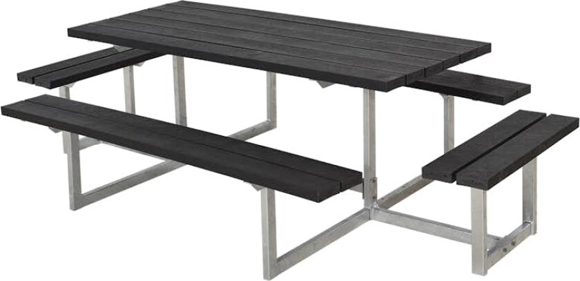 Piknikbord PLUS Basic med Påbygg 260 cm ReTex
