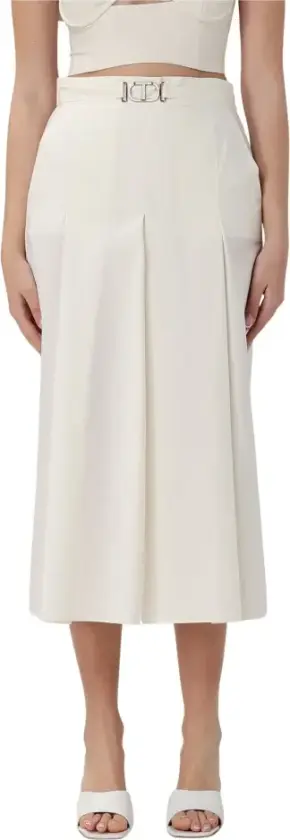 Dame, Skjørt, Hvit, S