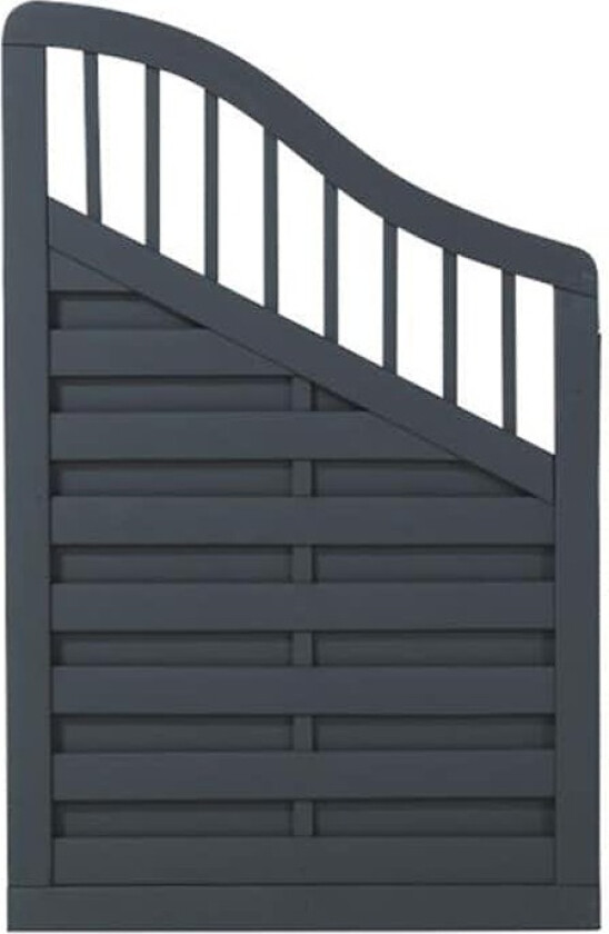 Levegg PLUS Rondo 90x142/104 cm Antrasitt