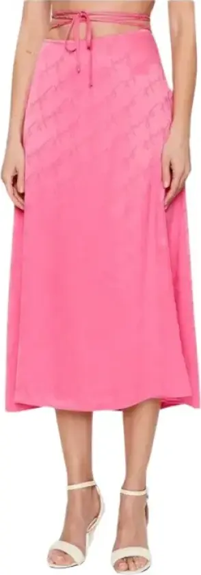 Dame, Skjørt, Rosa, M