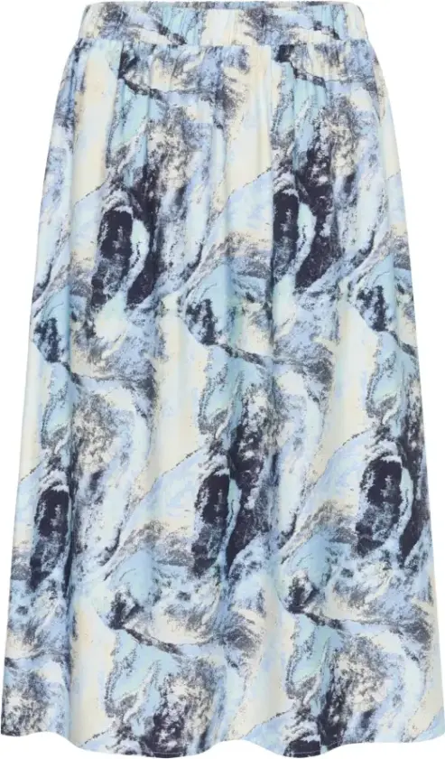 Dame, Skjørt, Blå, M