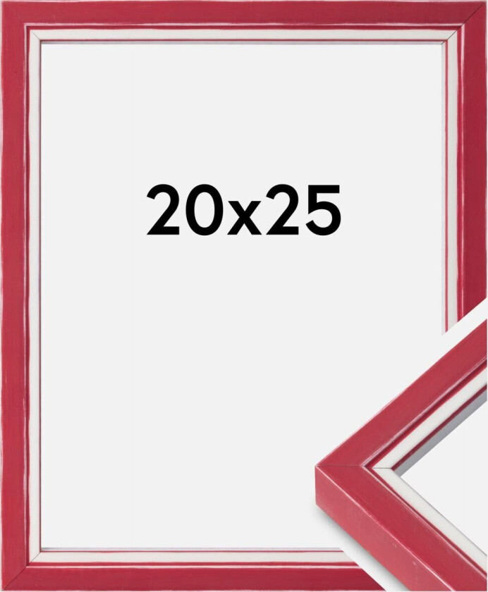 Ramme Diana Akrylglass Rød 20x25 Cm