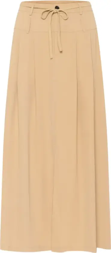 Dame, Skjørt, Beige, 2XL