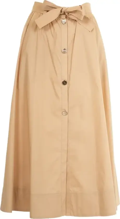 Dame, Skjørt, Beige, S