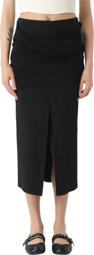 Pinko, Dame, Skjørt, Svart, M