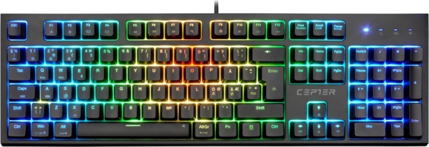 Zeta Full Size mekanisk gamingtastatur