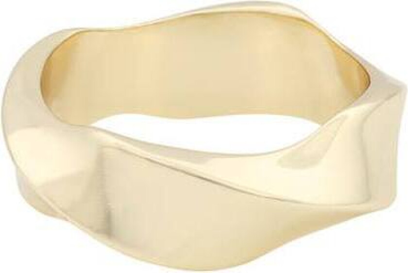 Snö Of Sweden Kansas Ring Plain Gold L