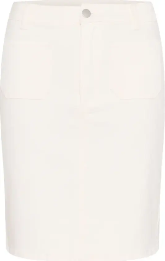 Dame, Skjørt, Hvit, XS