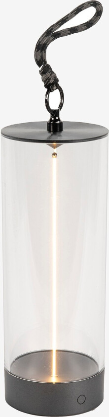 Edison S bordlampe usb - Grå