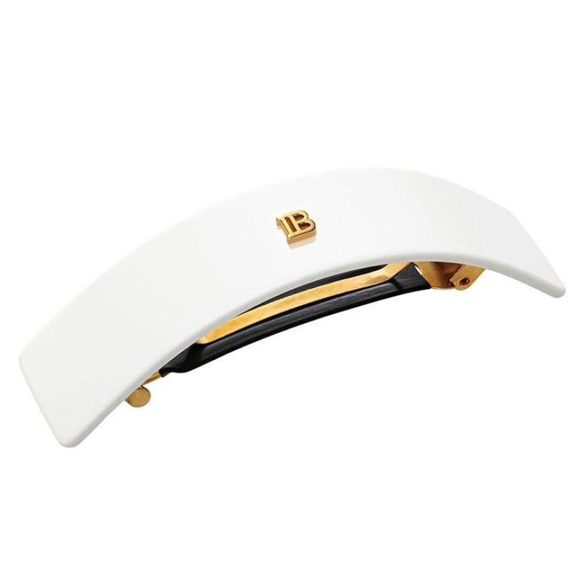 Bilde av Cellulose Acetate Barrette Pour Cheveux Large Hairclip Wh