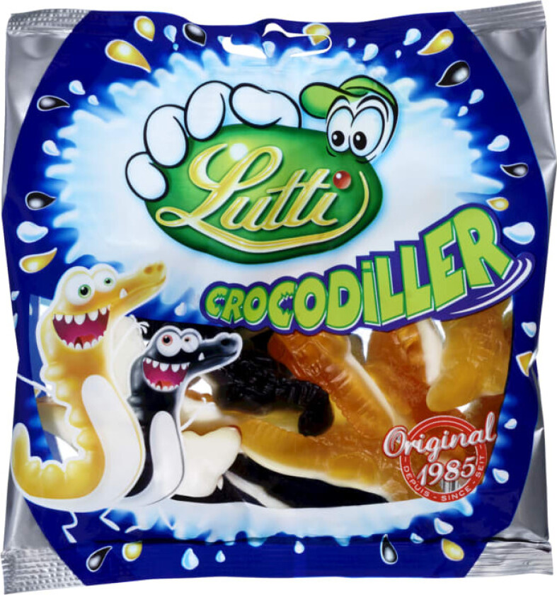 Lutti Crocodiller 130g