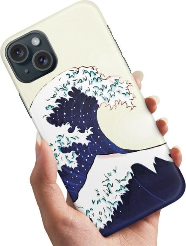 iPhone 15 - Deksel/Mobildeksel Flodbølge