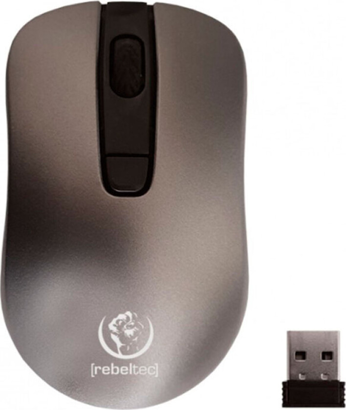 Bilde av Star Trådløs USB Mus (2,4GHz) Grå