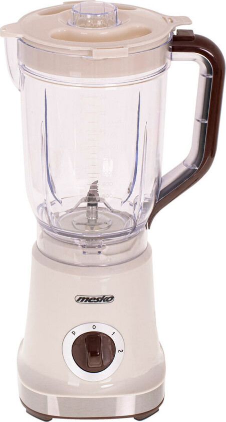 Blender med puls funksjon 500W (1,8 liter) Beige