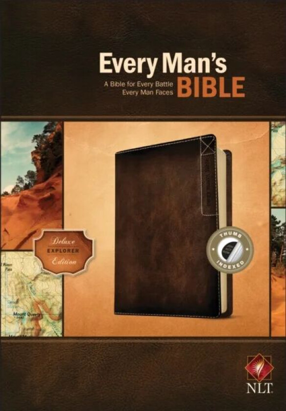 NLT Every Man's Bible, Deluxe Explorer Edition av Stephen Arterburn