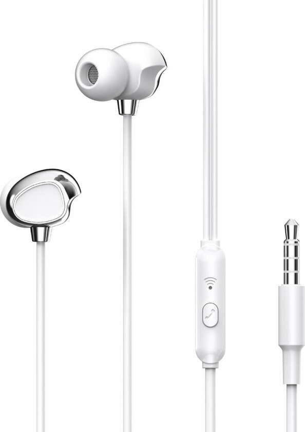 EP53 In-ear-hodetelefoner 1,2 m (3,5 mm) Hvit