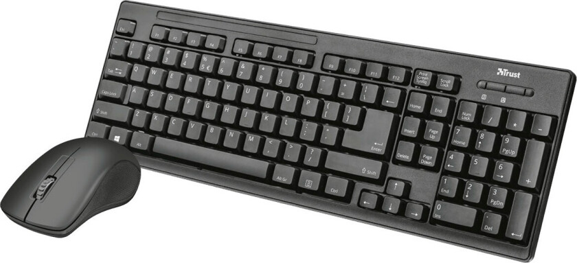 Ziva trådløst tastatur og mus (nordisk)