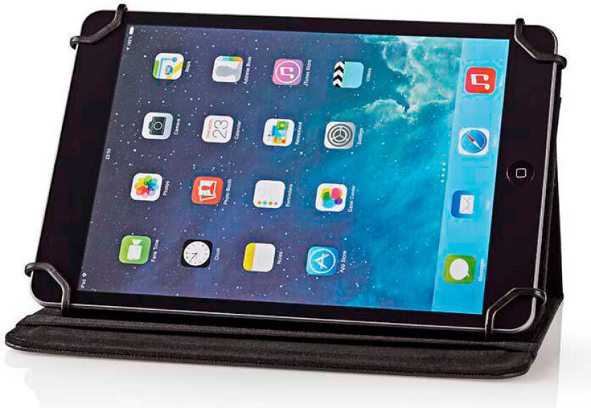 Cover til tablet 7tm Folie (PU lær) Sort - Nedis