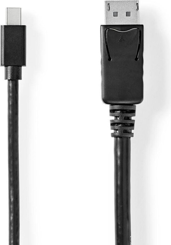 Mini DisplayPort til DisplayPort kabel 8K - 2m (1.4) Svart