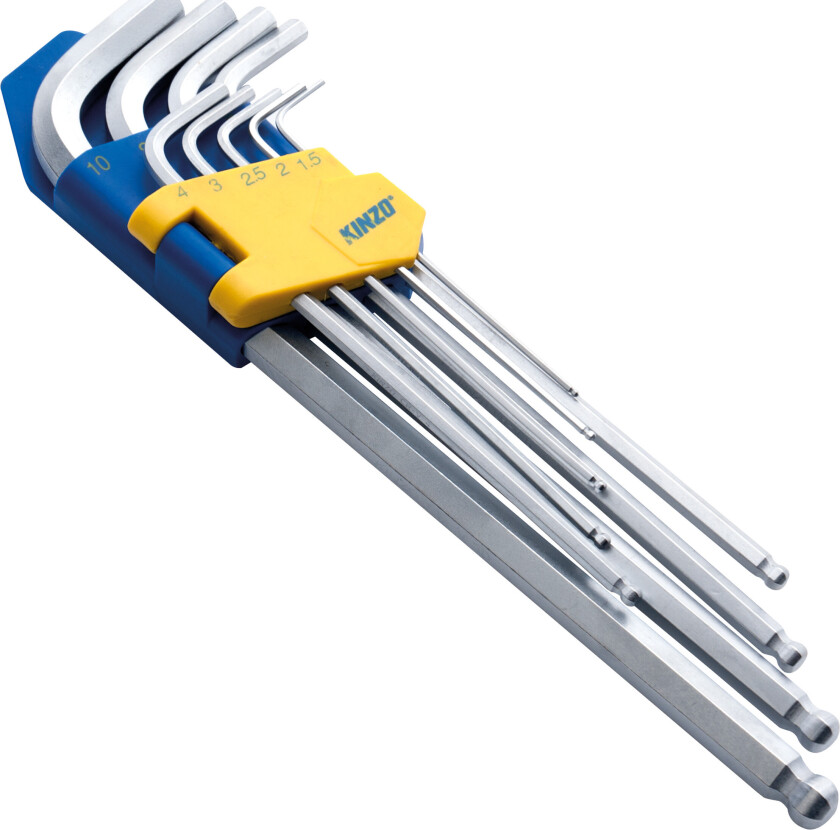 Unbrakonøkkel Sett (1,5-10mm) 9 dele