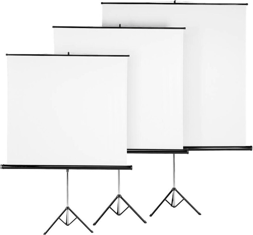 Hama Projektorlerret med Stativ (155x155cm)