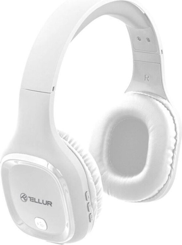 Pulse Bluetooth Over-Ear-hodetelefoner (8 timer) Hvit