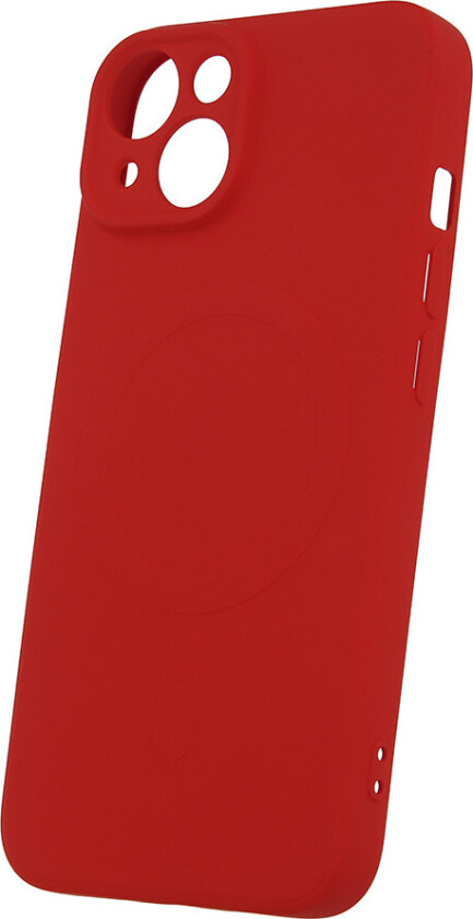 Simple Color Cover til iPhone SE - Rød