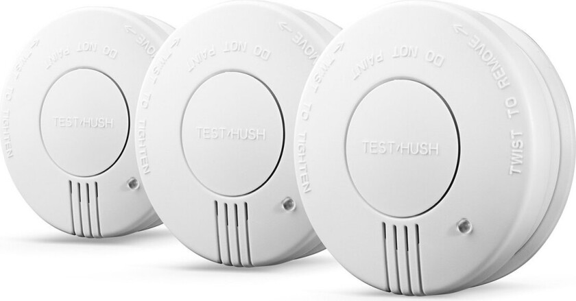 KD-127C Optisk brannalarm (batteri) 3pk
