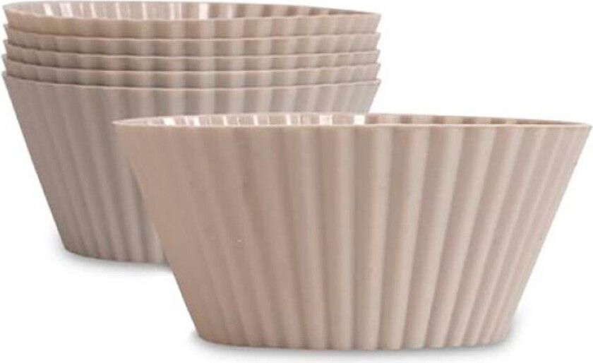 Airfryer Silikoneformer - Ø7cm (Runde) 6pk