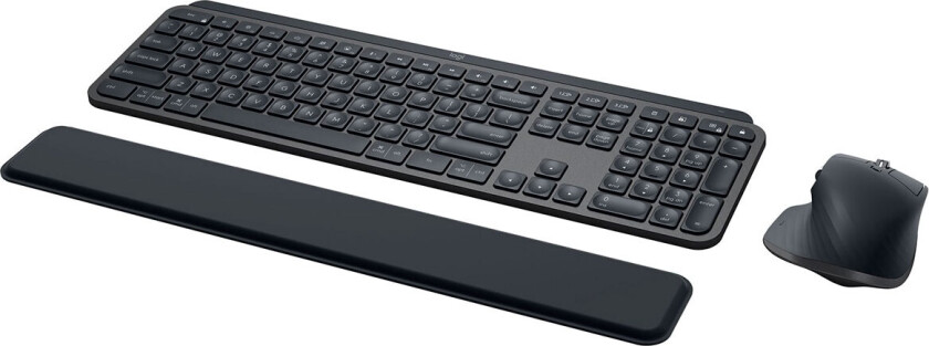 MX Keys tastatur og mus (Bluetooth/2,4GHz) Grafitt