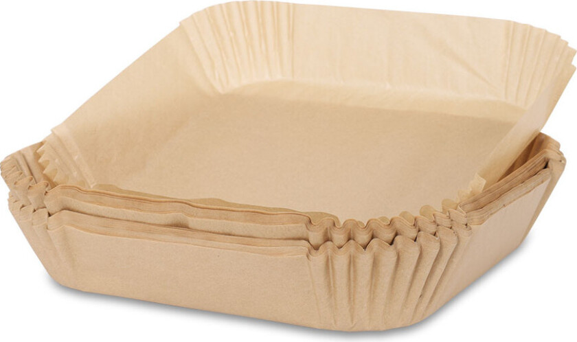Papirformer til Airfryer (20x20cm) 100pk