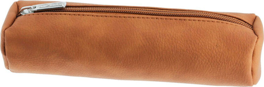 Rundt Penalhus (20x6x6cm) Cognac Brown
