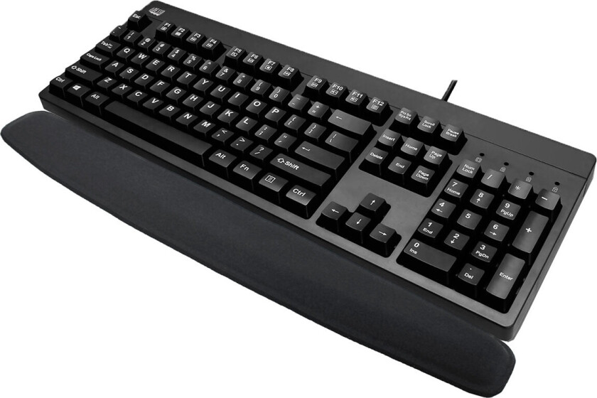 Håndleddstøtte til tastatur (49,4x8,2cm) Adesso Truform P300