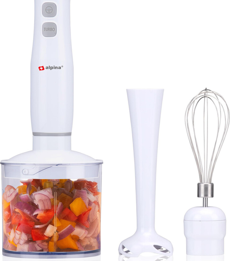 Stavblender med tilbehør 400W (0,5 liter)