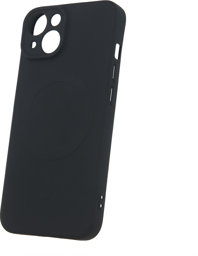 Simple Color Mag Cover til iPhone SE - Sort