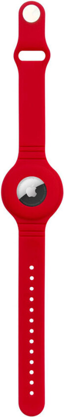 Armbånd til Apple AirTag (Silikone) Rød