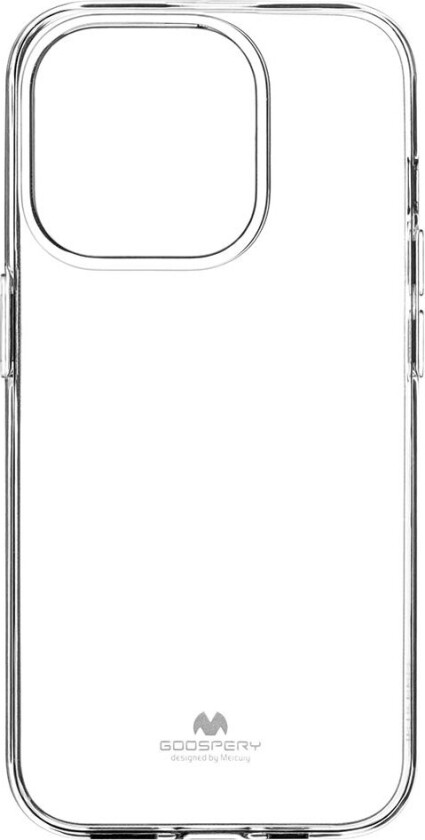 Clear Jelly Cover til iPhone 15 Pro (Silikon) Gjennomsiktig