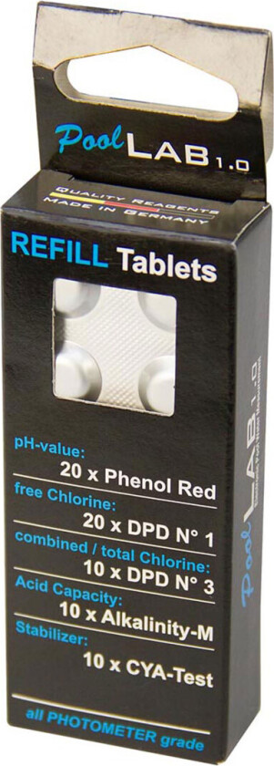 Swim & Fun Pool Lab Refill-sett (nettbrett)