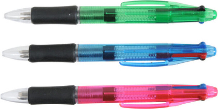 Penn med 4-i-1 Farger (3 deler)