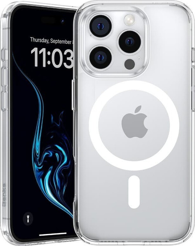 Benks iPhone 16 Pro Max Deksel Lucent Pro MagSafe Klar