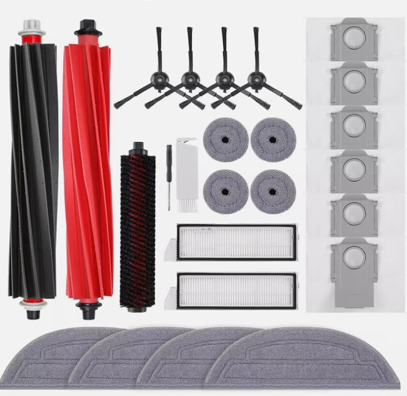 INF Roborock S8 MaxV Ultra tilbehørspakke - Reservedeler for G20S, S8-serien