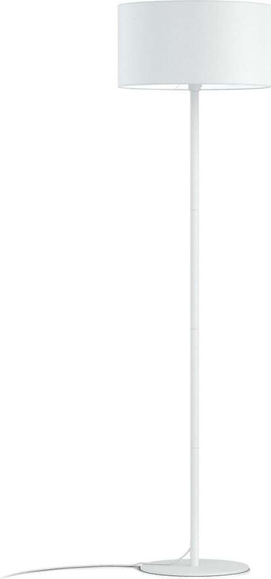 Austin gulvlampe - Hvit / hvit