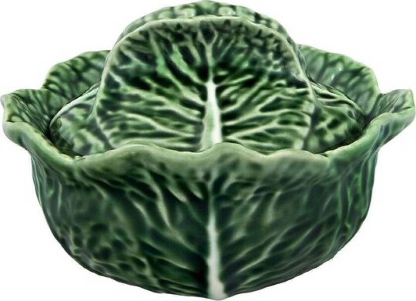 Cabbage skål m/lokk 15,3 cm kål grønn
